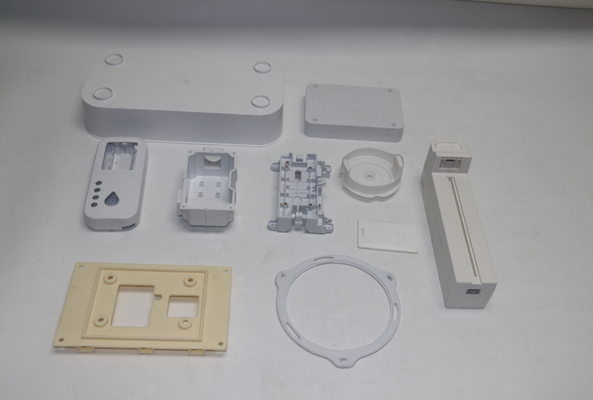 Parts manufactured using the rapid prototyping process