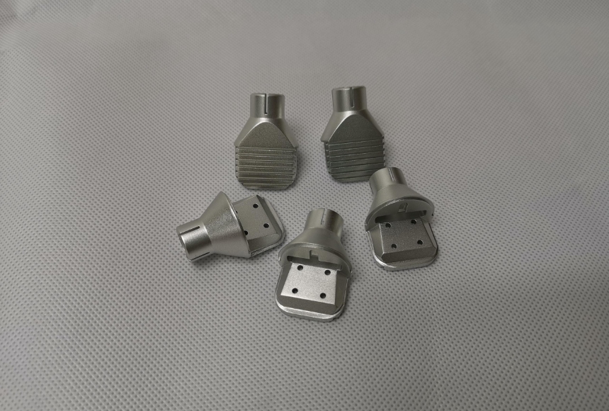 Parts produced by five-axis CNC milling process