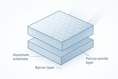 Transparent Anodized Aluminum