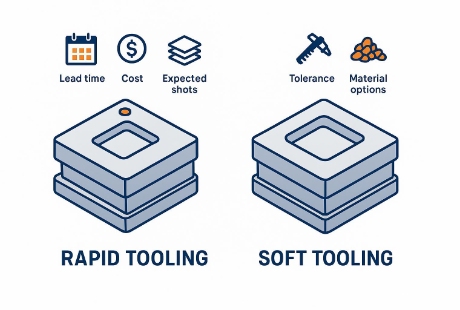 Rapid Tooling vs Soft Tooling: How to Choose for Low-Volume Parts