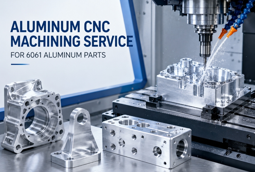 Aluminum CNC Machining Service for 6061 Aluminum Parts