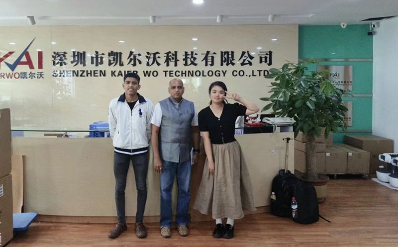 Customer Visits Kaierwo Factory Customer Visits Kaierwo Factory