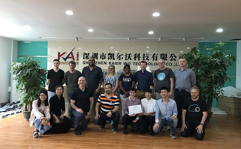 Customer Visits Kaierwo Factory Customer Visits Kaierwo Factory