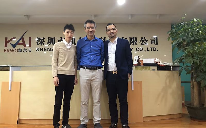 Customer Visits Kaierwo Factory Customer Visits Kaierwo Factory