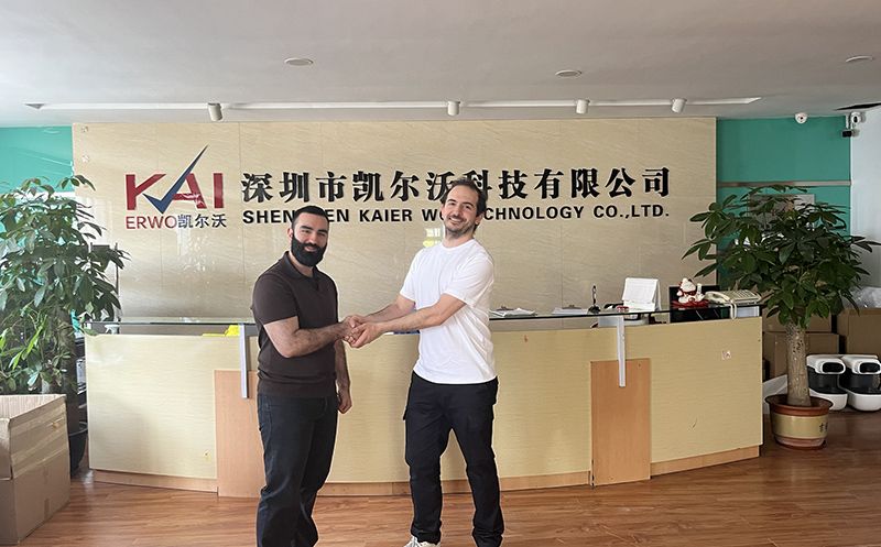 Customer Visits Kaierwo Factory Customer Visits Kaierwo Factory