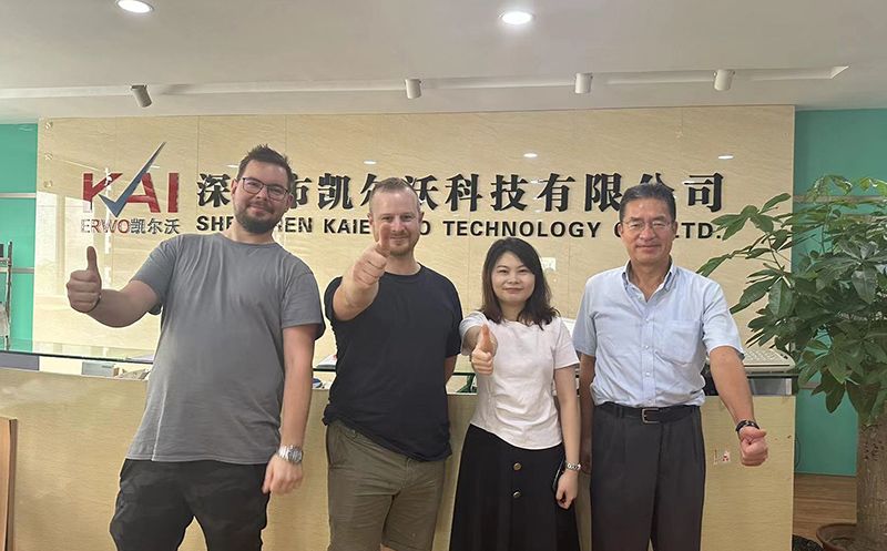 Customer Visits Kaierwo Factory Customer Visits Kaierwo Factory