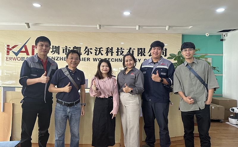 Customer Visits Kaierwo Factory Customer Visits Kaierwo Factory