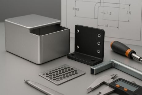 Sheet Metal Fabrication DFM — Enclosures, Brackets & EMI