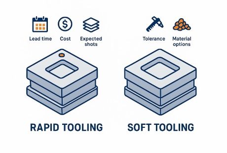 Rapid Tooling vs Soft Tooling: How to Choose for Low-Volume Parts