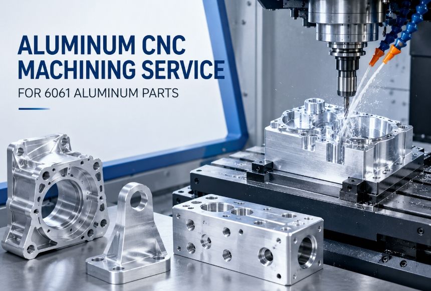 Aluminum CNC Machining Service for 6061 Aluminum Parts