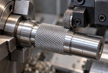 Knurling in CNC Turning: Types, Design Rules, and Common Problems